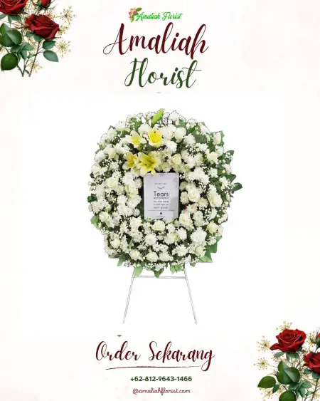 Krans Bunga Duka Jakarta Selatan